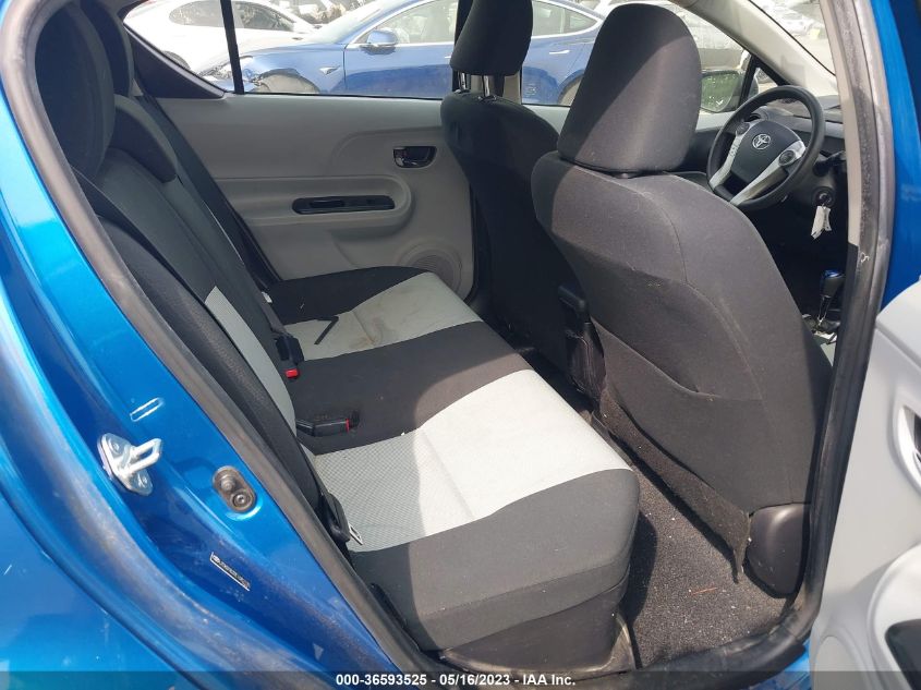 2014 TOYOTA PRIUS C ONE/THREE/TWO/FOUR - JTDKDTB33E1082135