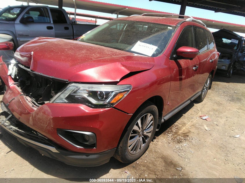 VIN 5N1DR2MN8HC600117 2017 NISSAN PATHFINDER SL
