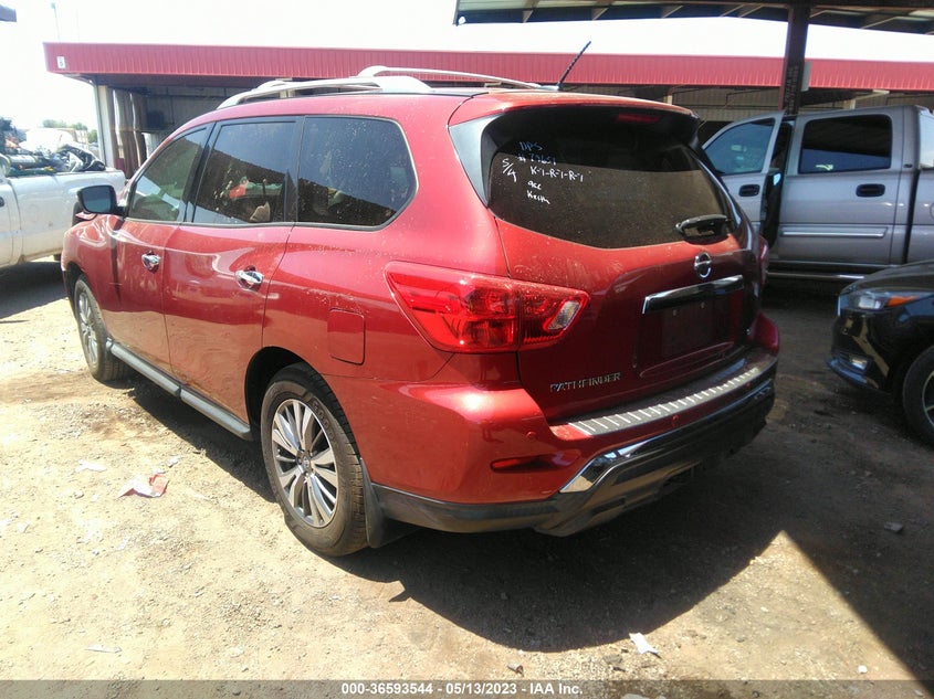 VIN 5N1DR2MN8HC600117 2017 NISSAN PATHFINDER SL
