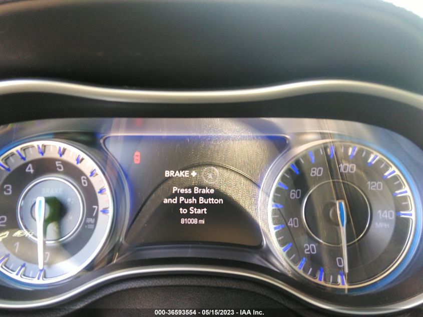 2016 CHRYSLER 300 LIMITED - 2C3CCAAGXGH194603