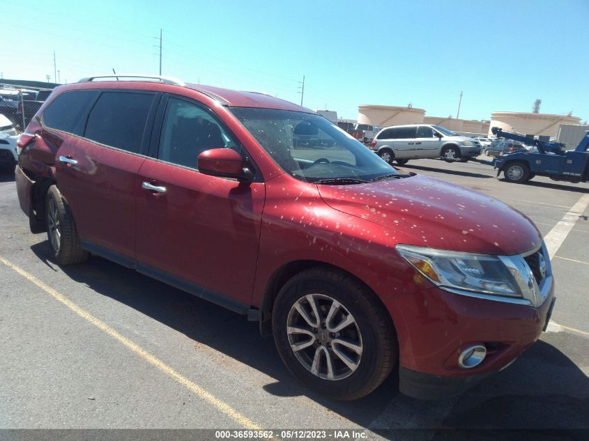 2016 NISSAN PATHFINDER SV - 5N1AR2MN3GC662686