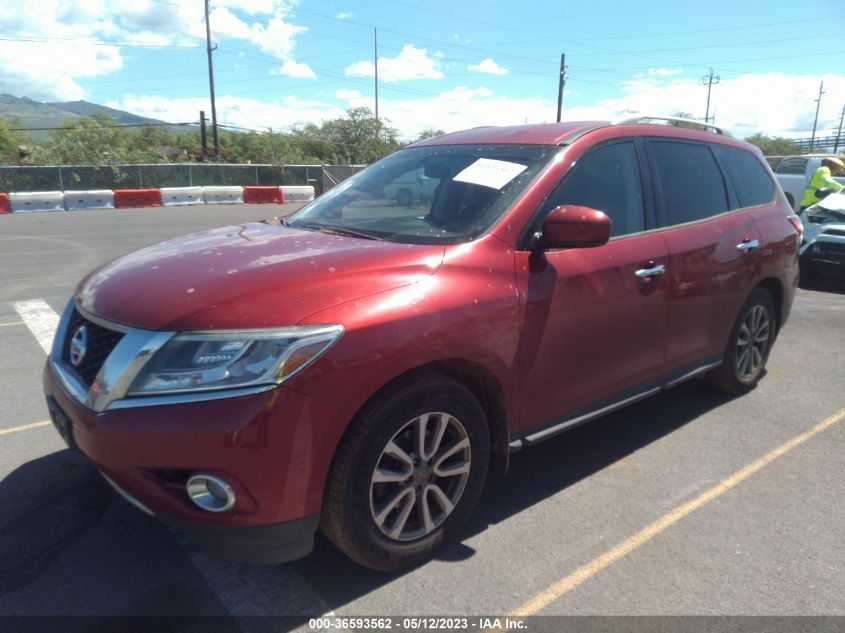 2016 NISSAN PATHFINDER SV - 5N1AR2MN3GC662686