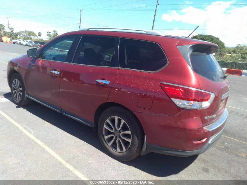 2016 NISSAN PATHFINDER SV - 5N1AR2MN3GC662686