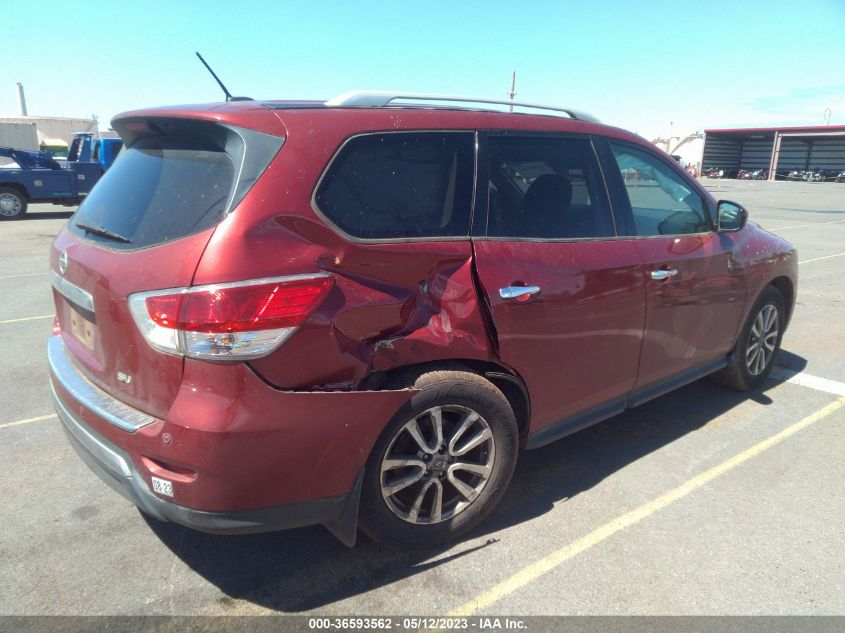 2016 NISSAN PATHFINDER SV - 5N1AR2MN3GC662686