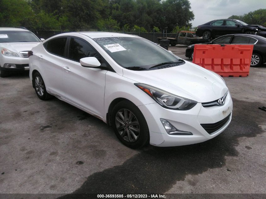 2014 HYUNDAI ELANTRA SE - 5NPDH4AE5EH510043