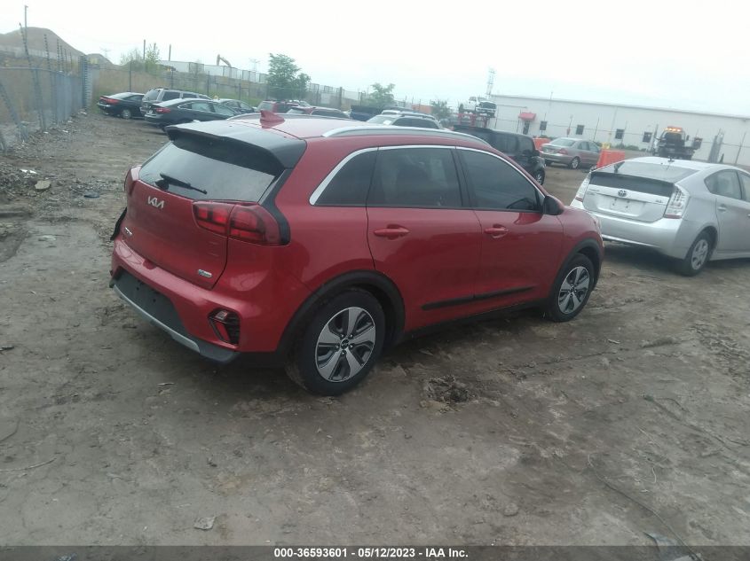 2022 KIA NIRO LX - KNDCB3LC2N5534805