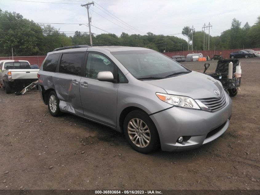 2015 TOYOTA SIENNA XLE/XLE AAS/LTD - 5TDYK3DC2FS657276