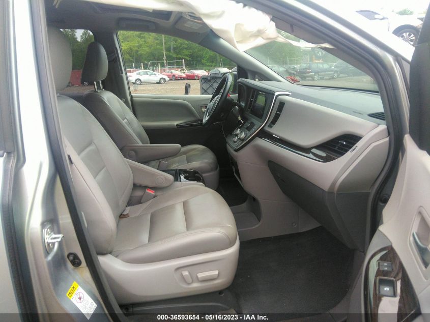 2015 TOYOTA SIENNA XLE/XLE AAS/LTD - 5TDYK3DC2FS657276