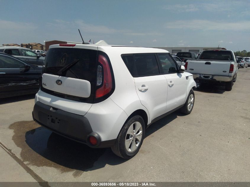 2014 KIA SOUL BASE - KNDJN2A28E7025695