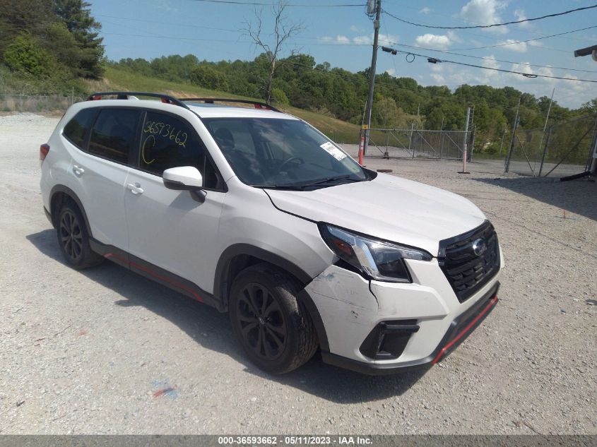 2022 SUBARU FORESTER SPORT - JF2SKAJC7NH472160