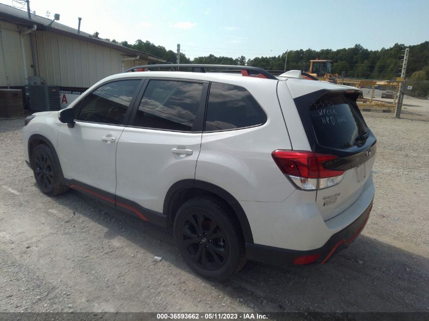 2022 SUBARU FORESTER SPORT - JF2SKAJC7NH472160