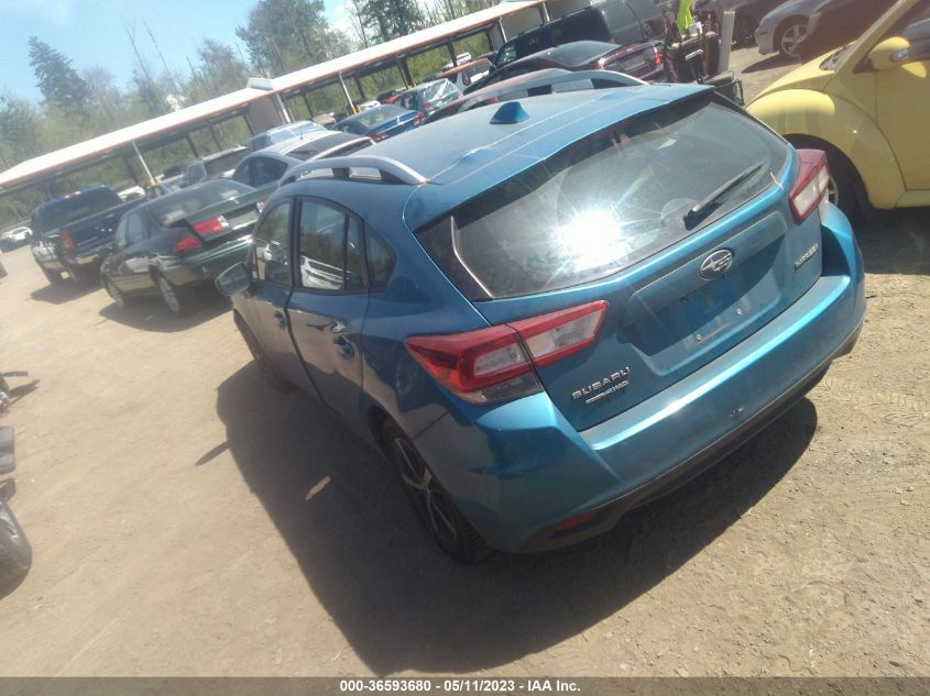 2019 SUBARU IMPREZA PREMIUM - 4S3GTAD67K3701498