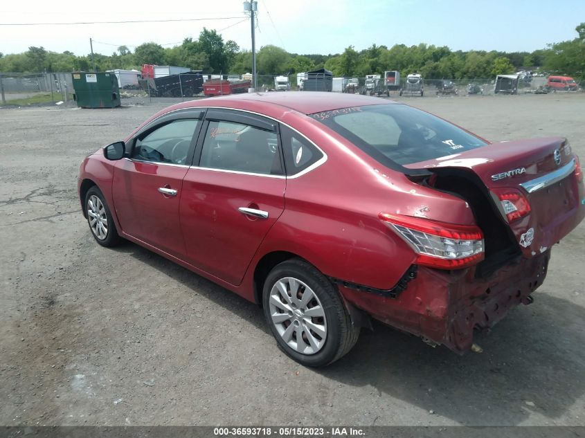 2013 NISSAN SENTRA SV - 3N1AB7AP9DL654784