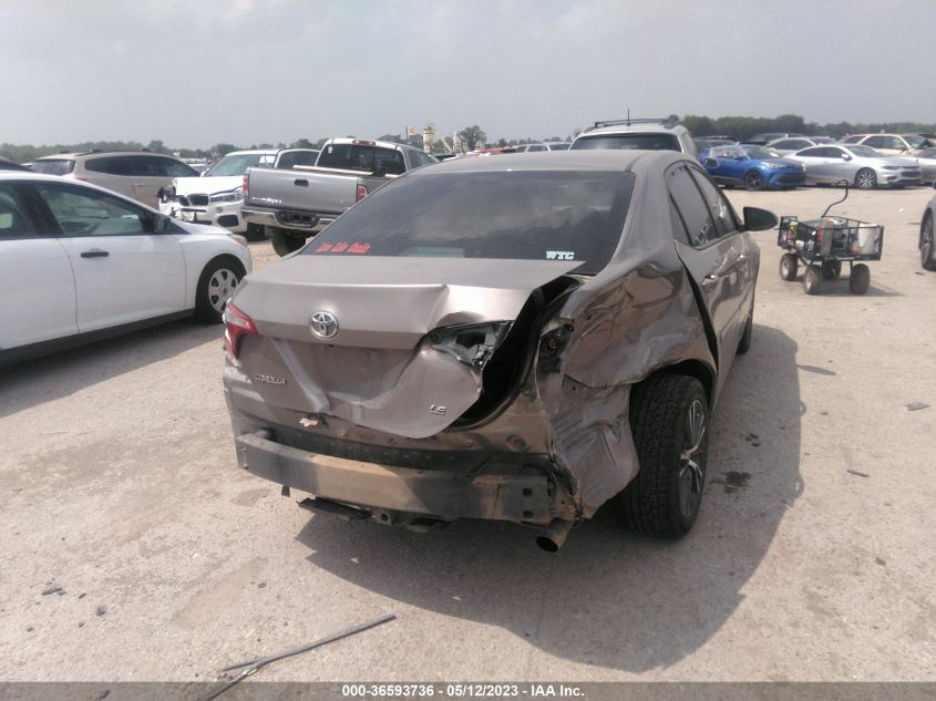 2016 TOYOTA COROLLA L/LE/S/S PLUS/LE PLUS - 5YFBURHE8GP424012