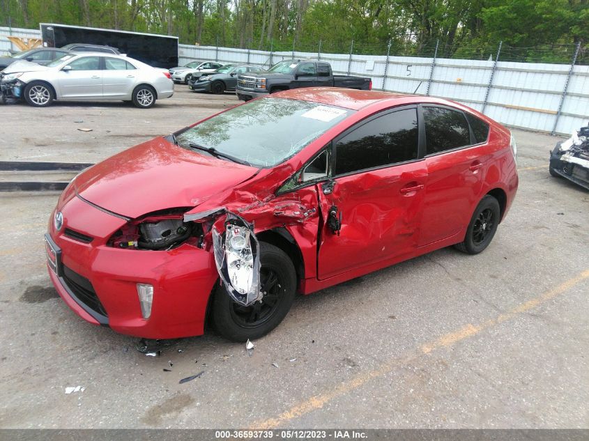 2015 TOYOTA PRIUS FOUR - JTDKN3DU7F0465280