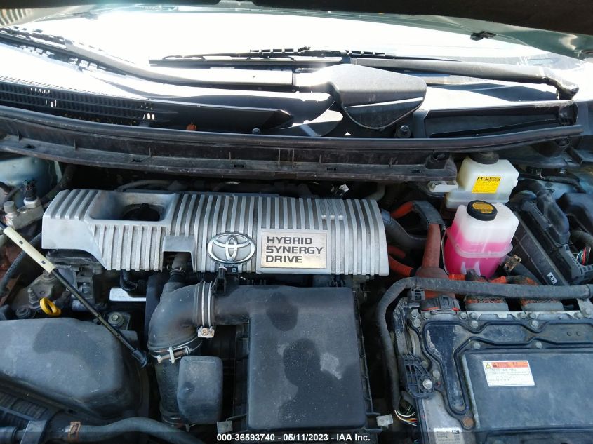 2013 TOYOTA PRIUS ONE/TWO/THREE/FOUR/FIVE - JTDKN3DU1D5639683