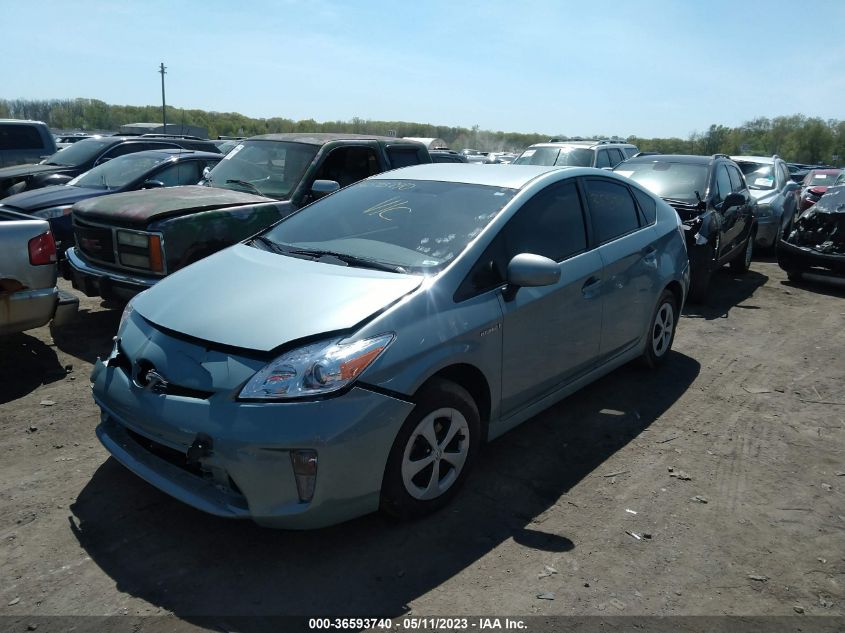 2013 TOYOTA PRIUS ONE/TWO/THREE/FOUR/FIVE - JTDKN3DU1D5639683
