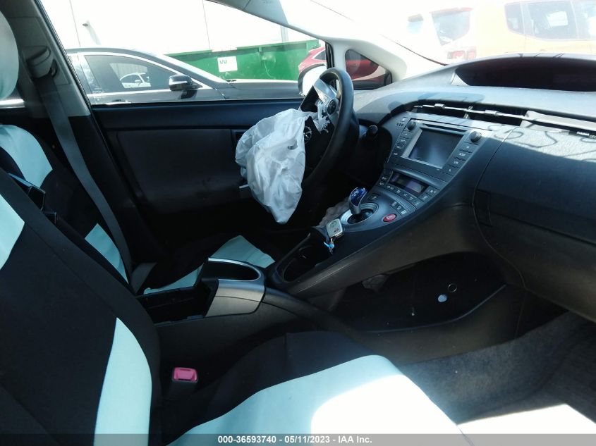 2013 TOYOTA PRIUS ONE/TWO/THREE/FOUR/FIVE - JTDKN3DU1D5639683