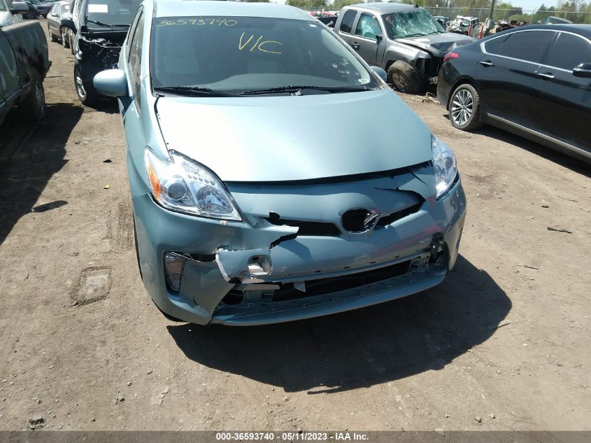 2013 TOYOTA PRIUS ONE/TWO/THREE/FOUR/FIVE - JTDKN3DU1D5639683