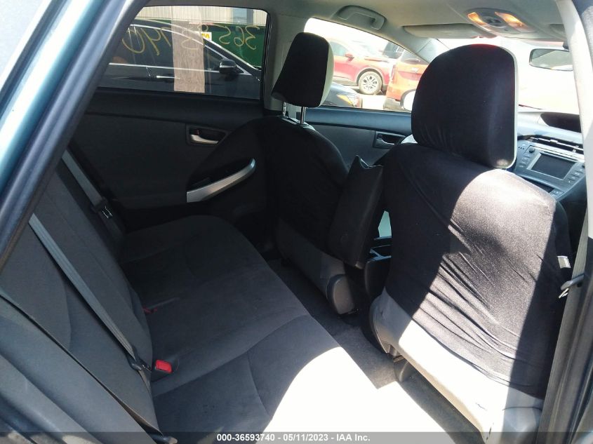 2013 TOYOTA PRIUS ONE/TWO/THREE/FOUR/FIVE - JTDKN3DU1D5639683