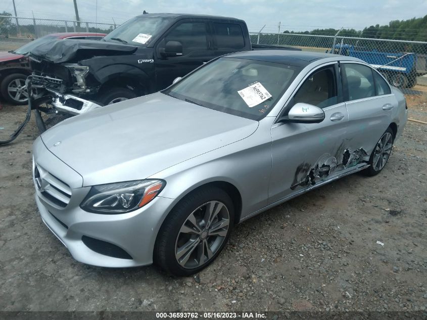 2016 MERCEDES-BENZ C-CLASS C 300 - 55SWF4KB4GU177997