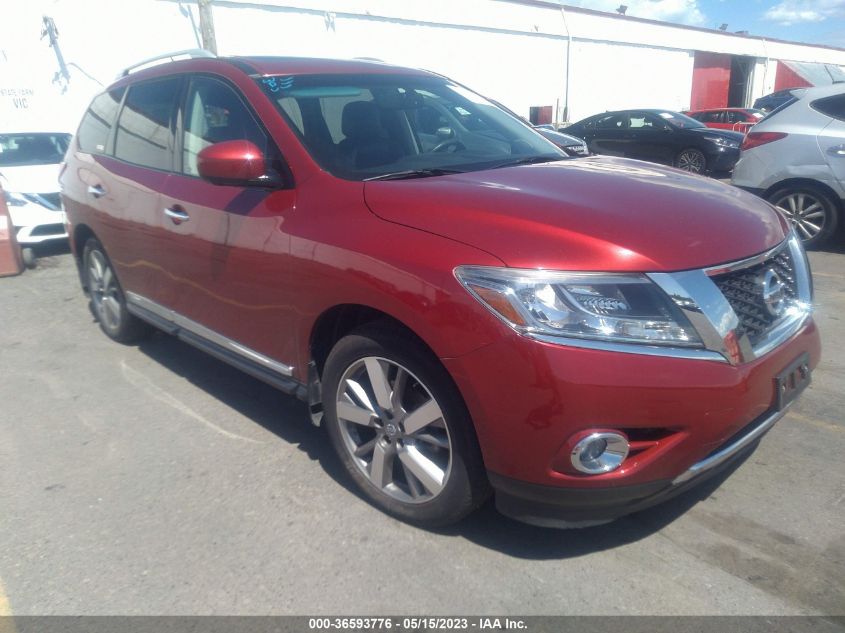 2015 NISSAN PATHFINDER PLATINUM - 5N1AR2MM5FC711120