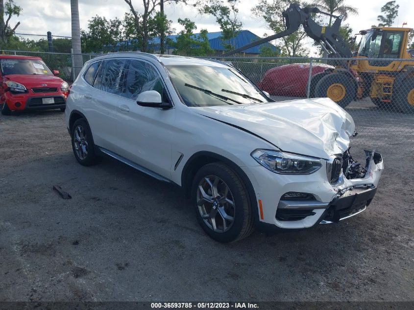 2020 BMW X3 SDRIVE30I - 5UXTY3C04L9C88478