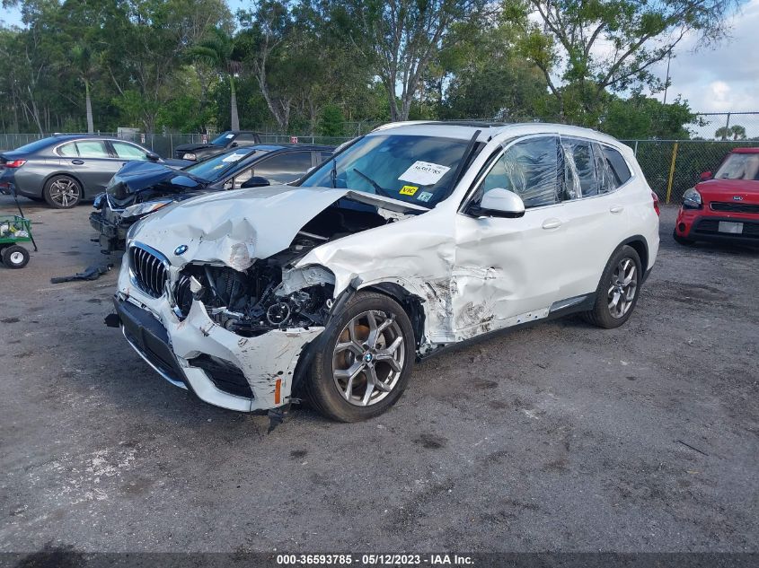 2020 BMW X3 SDRIVE30I - 5UXTY3C04L9C88478