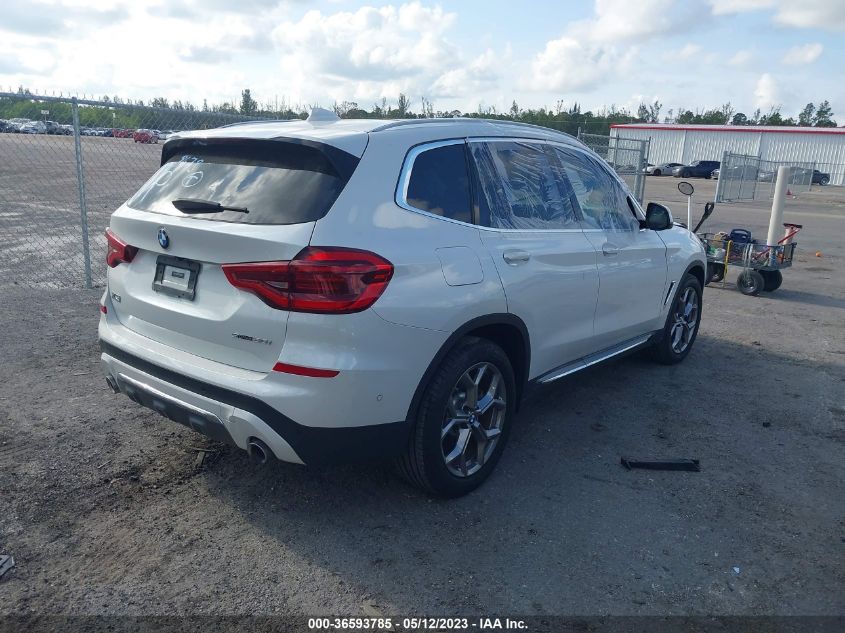 2020 BMW X3 SDRIVE30I - 5UXTY3C04L9C88478