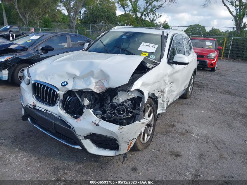 2020 BMW X3 SDRIVE30I - 5UXTY3C04L9C88478