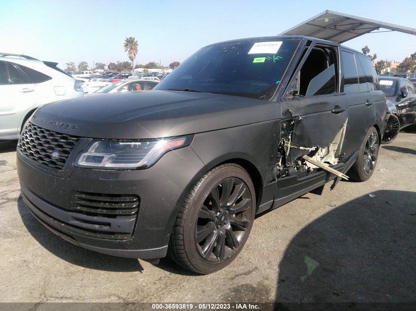 VIN SALGS2RE3JA396738 2018 LAND ROVER RANGE ROVER