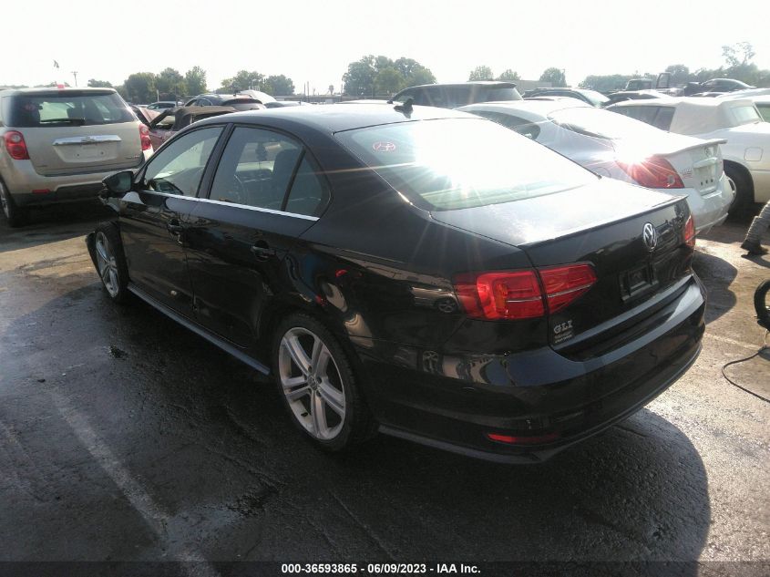 2016 VOLKSWAGEN JETTA SEDAN 2.0T GLI SEL - 3VW4S7AJ7GM337250