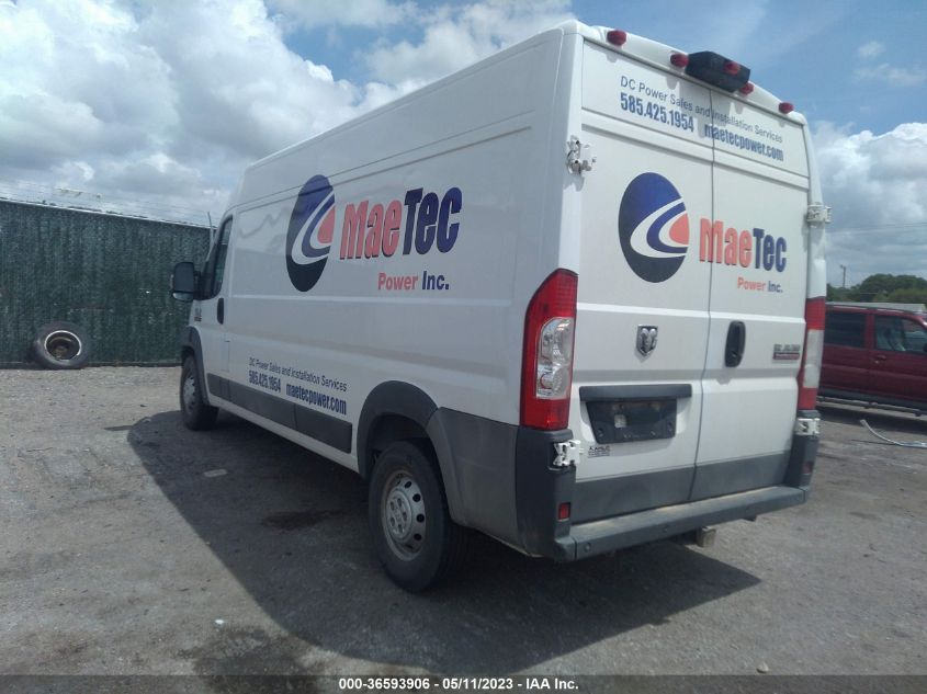 2017 RAM PROMASTER CARGO VAN - 3C6URVHG8HE535643