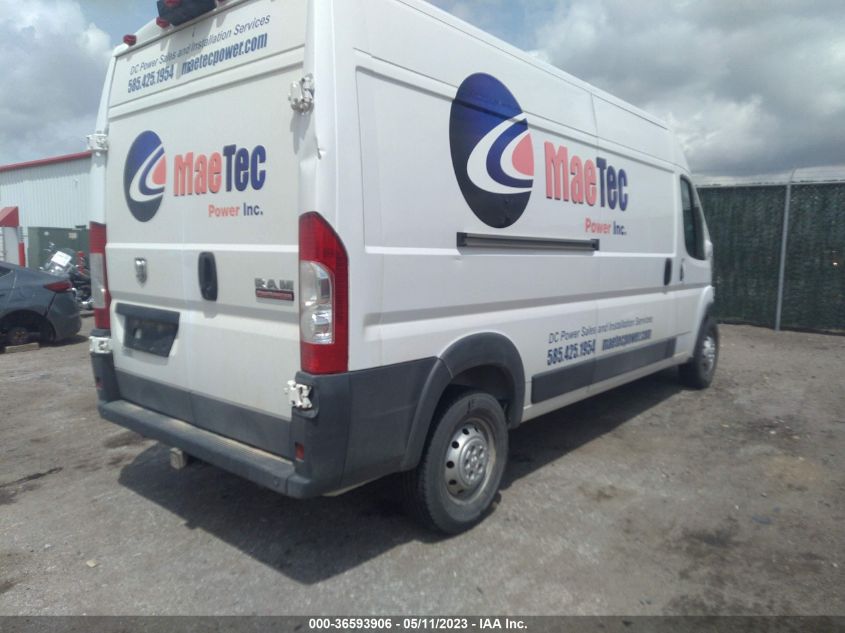 2017 RAM PROMASTER CARGO VAN - 3C6URVHG8HE535643