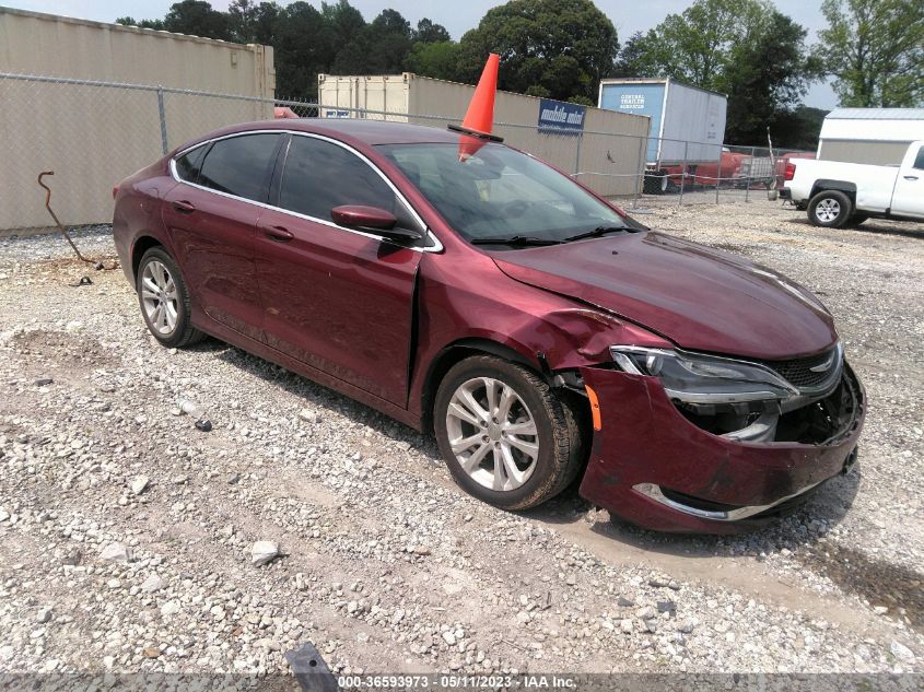 2016 CHRYSLER 200 LIMITED - 1C3CCCAB0GN172052