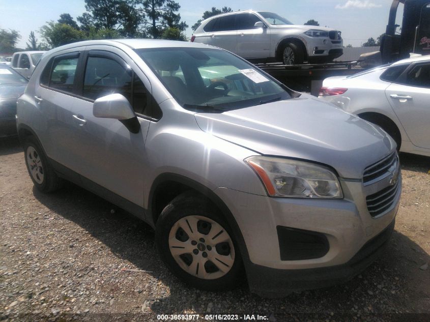 2016 CHEVROLET TRAX LS - 3GNCJKSB1GL276082