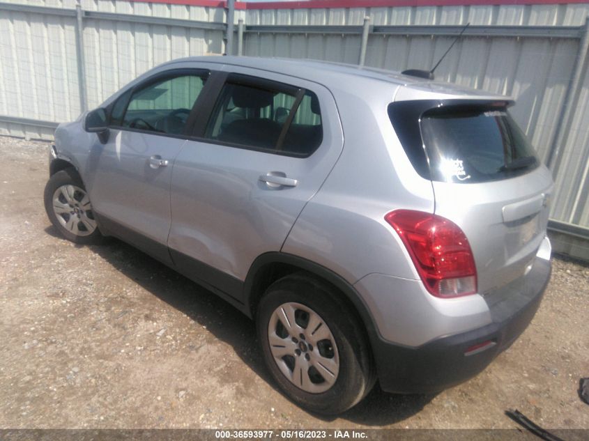 2016 CHEVROLET TRAX LS - 3GNCJKSB1GL276082