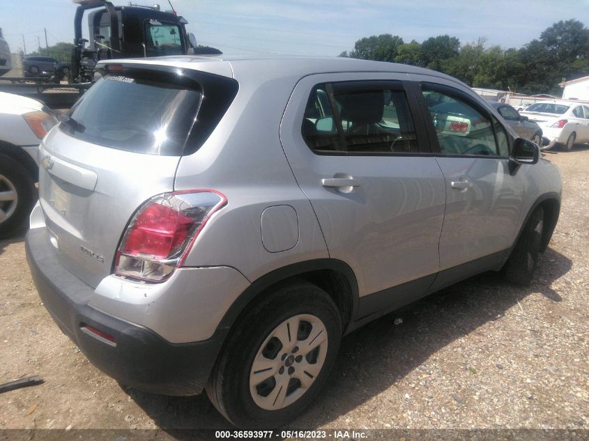 2016 CHEVROLET TRAX LS - 3GNCJKSB1GL276082