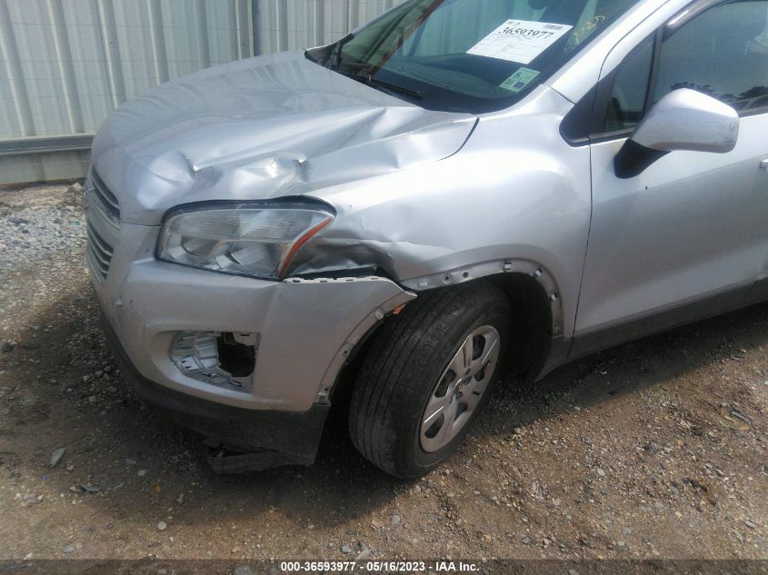2016 CHEVROLET TRAX LS - 3GNCJKSB1GL276082
