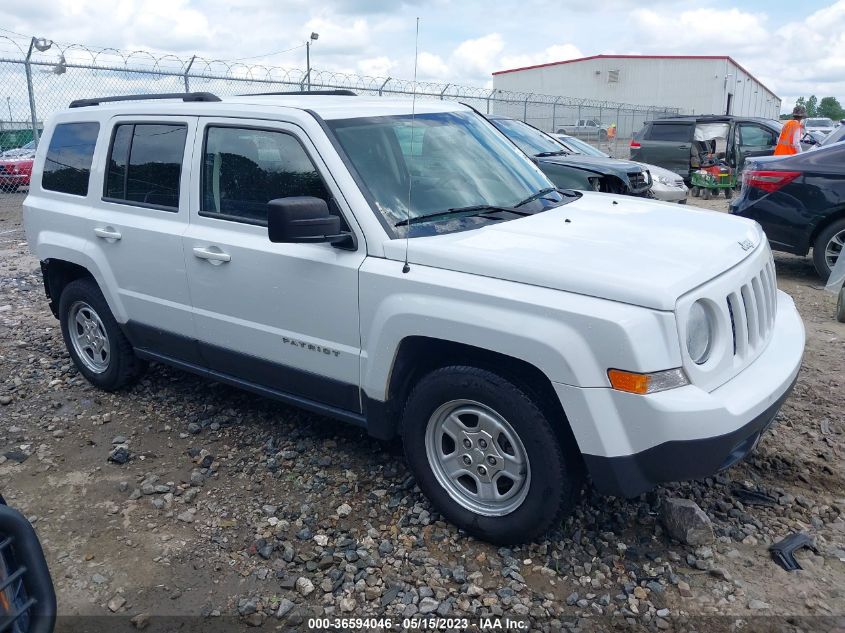 2015 JEEP PATRIOT SPORT - 1C4NJPBA5FD125983