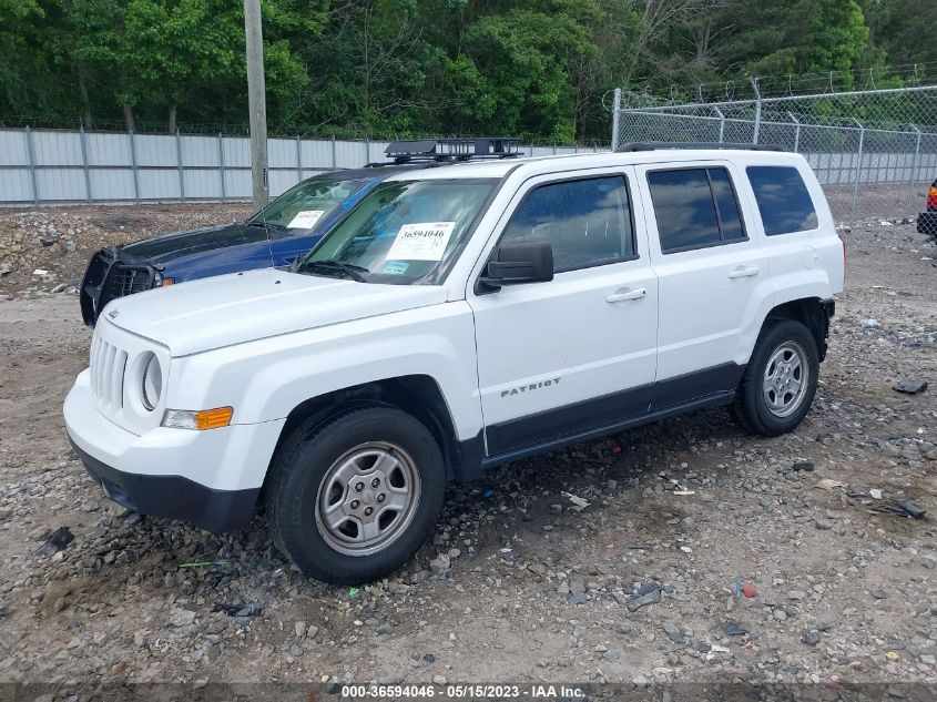 2015 JEEP PATRIOT SPORT - 1C4NJPBA5FD125983