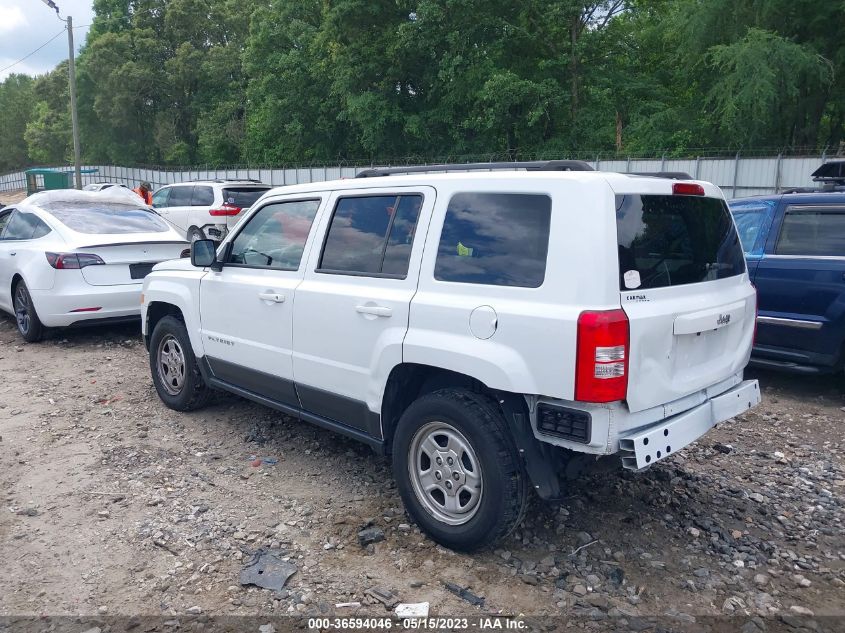 2015 JEEP PATRIOT SPORT - 1C4NJPBA5FD125983