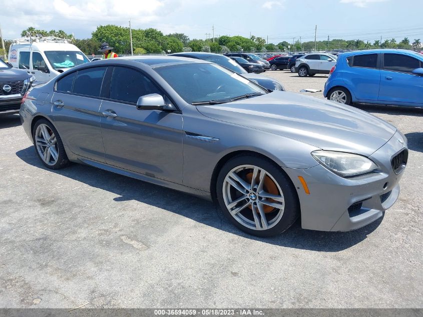 2015 BMW 6 SERIES 650I - WBA6B2C51FGB99356