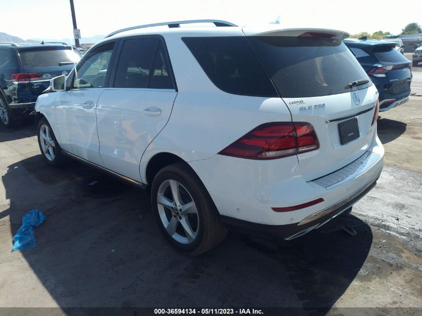 2017 MERCEDES-BENZ GLE GLE 350 - 4JGDA5HB8HA985845