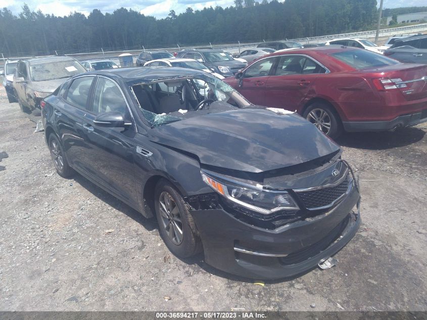 2016 KIA OPTIMA LX TURBO - 5XXGT4L14GG001114