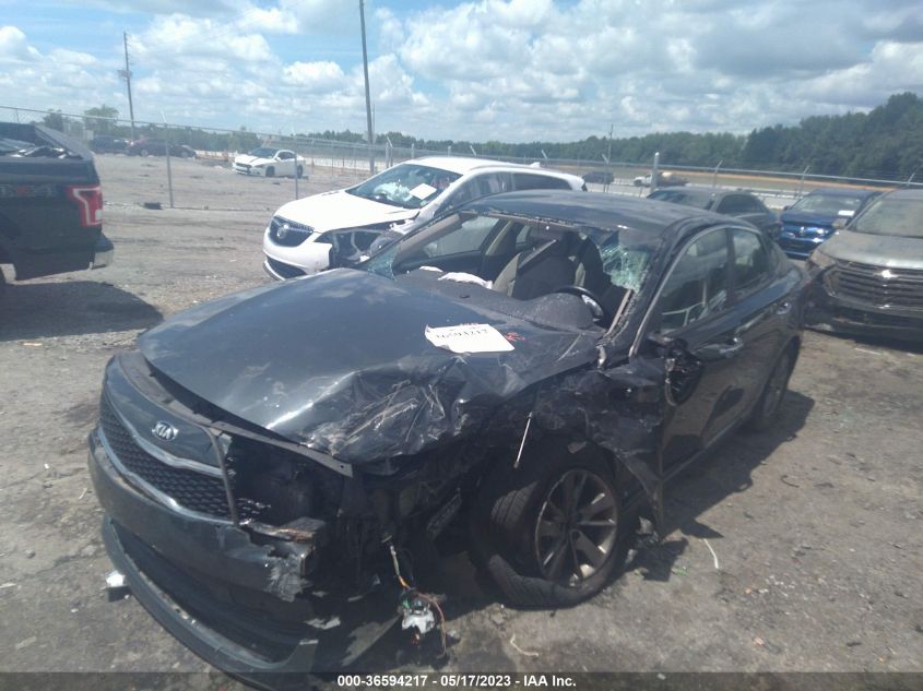 2016 KIA OPTIMA LX TURBO - 5XXGT4L14GG001114