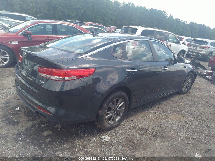 2016 KIA OPTIMA LX TURBO - 5XXGT4L14GG001114