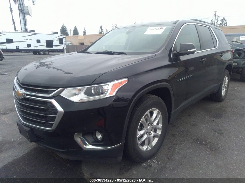 VIN 1GNEVMKW7MJ184764 2021 CHEVROLET TRAVERSE LT CLOTH