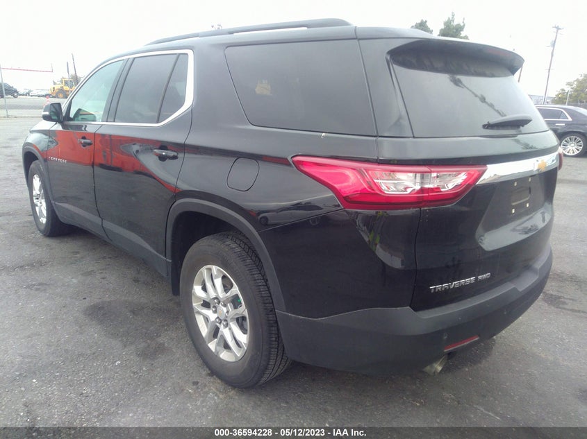 VIN 1GNEVMKW7MJ184764 2021 CHEVROLET TRAVERSE LT CLOTH