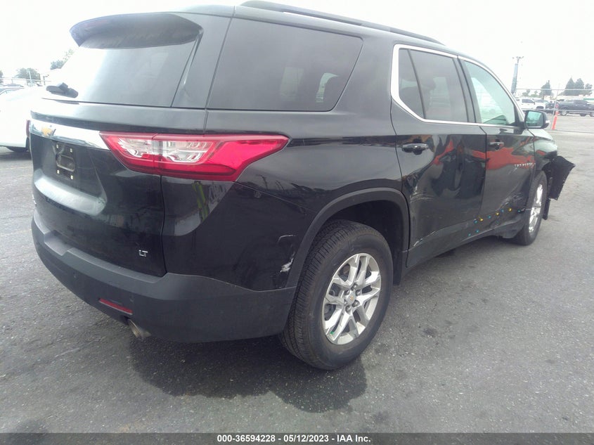 VIN 1GNEVMKW7MJ184764 2021 CHEVROLET TRAVERSE LT CLOTH